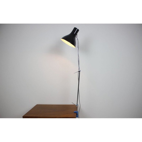 Image 1 of Verstellbare Tischlampe aus lackiertem Metall von Josef Hůrka für Napako, Tschechoslowakei 1960