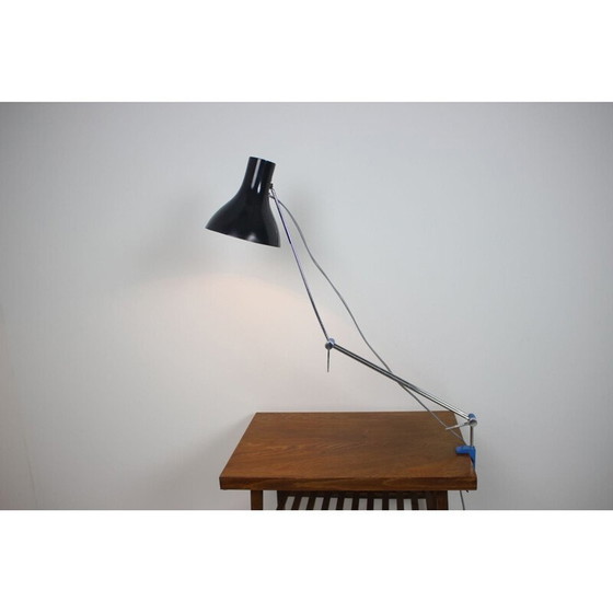 Image 1 of Verstellbare Tischlampe aus lackiertem Metall von Josef Hůrka für Napako, Tschechoslowakei 1960