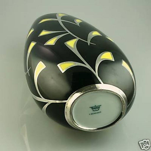 Thomas Porzellan Silber Vase