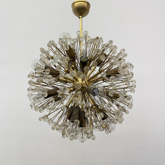 Image 1 of Starburst-Lüster aus Messing von Emil Stejnar, Österreich 1960er Jahre