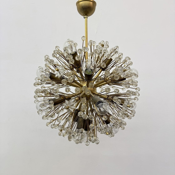 Image 1 of Starburst-Lüster aus Messing von Emil Stejnar, Österreich 1960er Jahre