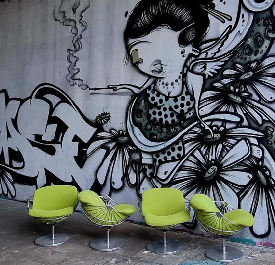 Image 1 of Rudi Verelst Atomic Vintage 1970s Liegesessel für Novalux