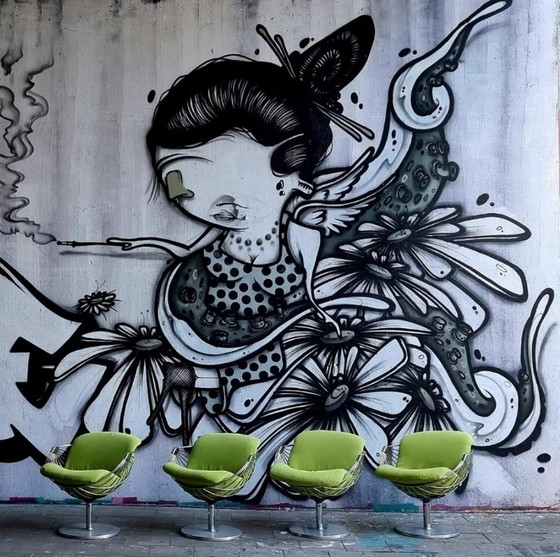 Image 1 of Rudi Verelst Atomic Vintage 1970s Liegesessel für Novalux