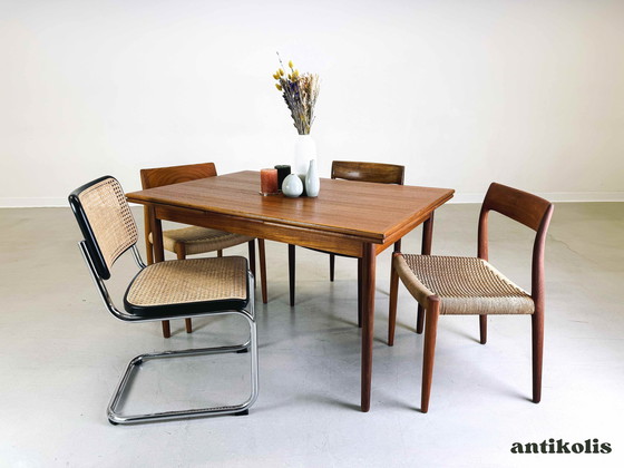 Image 1 of Mid Century Esstisch Teak Ausziehbar 1960 Vintage Danish Design