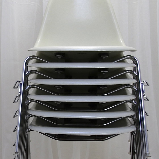 Image 1 of 6x Herman Miller Eames Dss Stacking Side Chairs