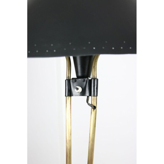 Image 1 of Vintage Stilnovo Stil Messing Stehlampe