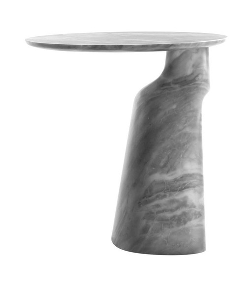 Poltrona Frau Ilary Monolith aus massivem Marmor Grigio Roma