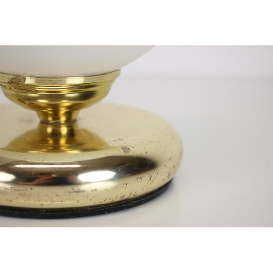Image 1 of Vintage Tischlampe aus Glas und Messing, Deutschland 1970