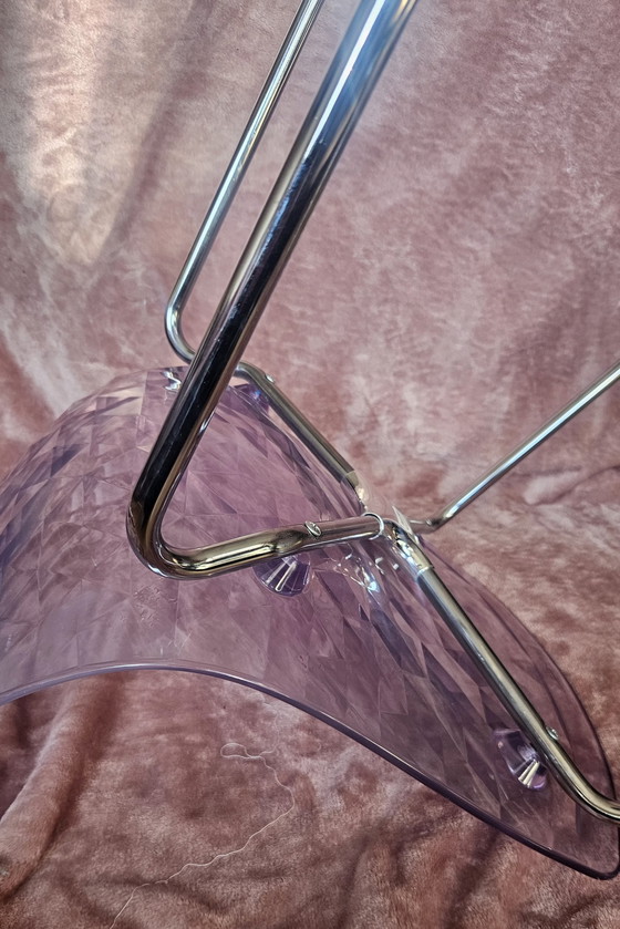 Image 1 of Calligaris Ice Lilac Transparenter Stuhl