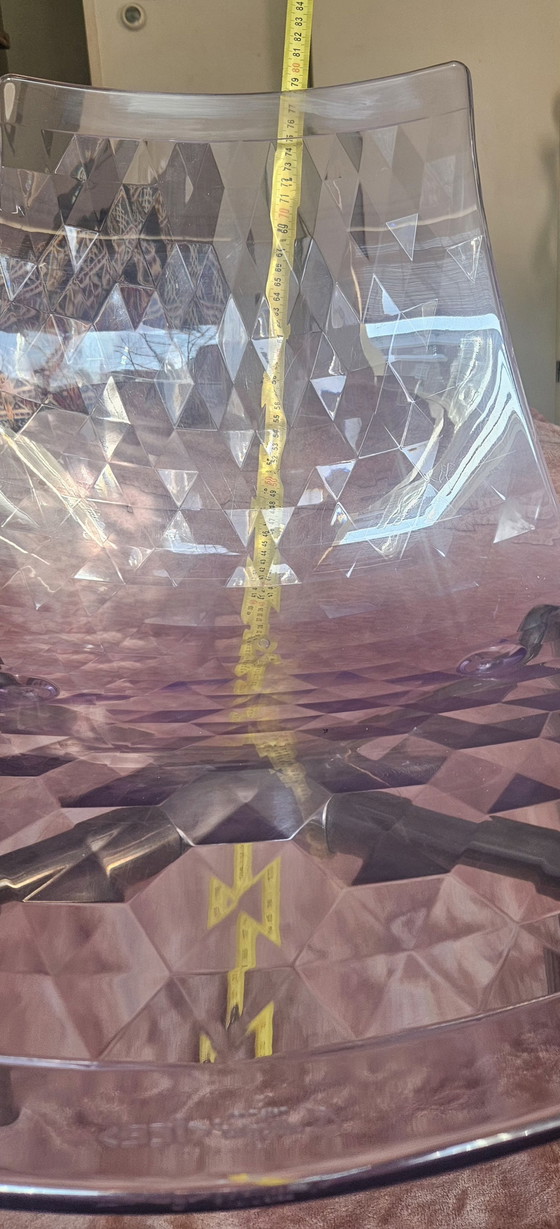 Image 1 of Calligaris Ice Lilac Transparenter Stuhl