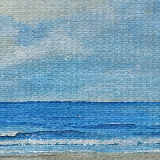 Image 1 of Roland Henrion - Hommage an einen großen Musiker. Original-Gemälde