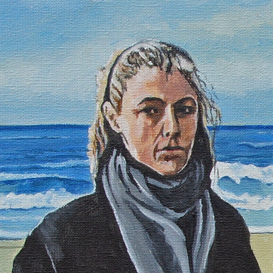 Image 1 of Roland Henrion - Hommage an einen großen Musiker. Original-Gemälde