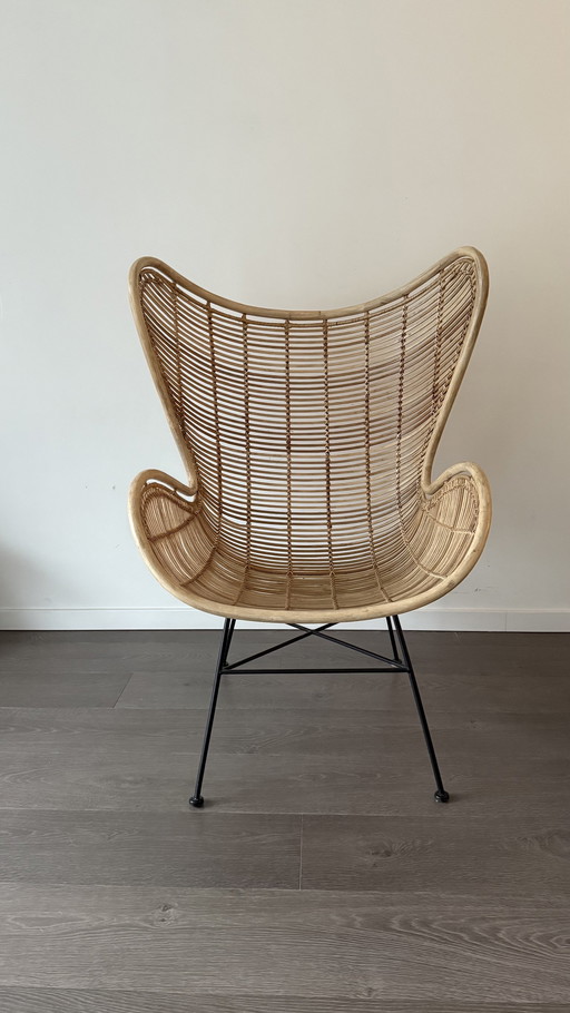 Hk Living Rattan Egg Chair