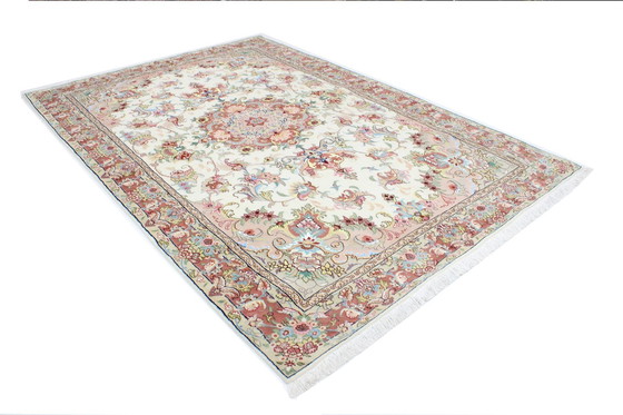 Image 1 of Original Handgeknüpfter Perserteppich Tabriz 304 X 203 Cm Neu , Unbenutzt