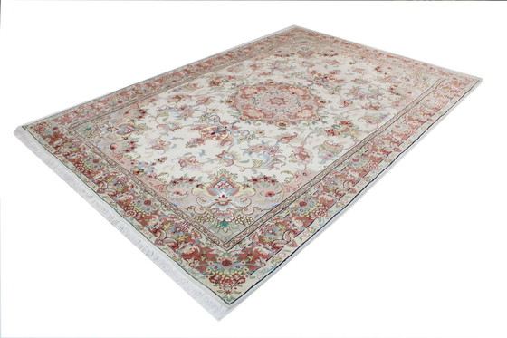Image 1 of Original Handgeknüpfter Perserteppich Tabriz 304 X 203 Cm Neu , Unbenutzt