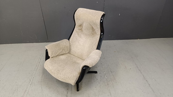 Image 1 of Mid-Century Space Age Galaxy Sessel von Alf Svensson für Dux, 1968