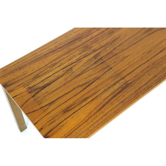 Image 1 of Minimalistische Vintage-Bank aus Teakholz, Schweden 1960er Jahre