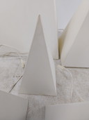7 Stück Pyramidenlampen von Harco Loor für Woja.