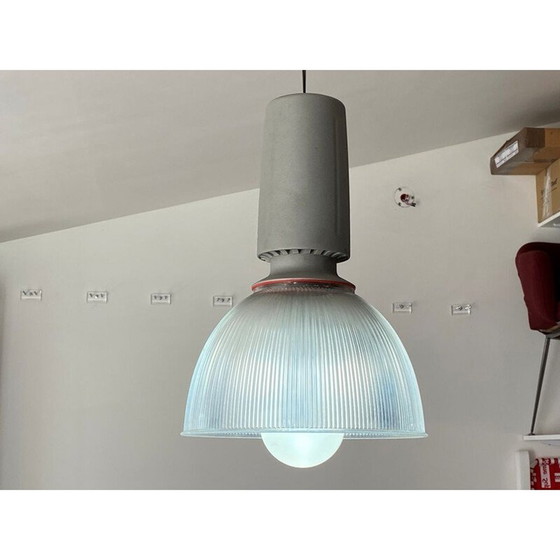 Image 1 of Industrielle Aluminium-Pendelleuchte, 1970