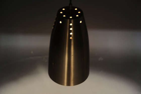 Image 1 of 3x Mid-Century Kupfer Kirchen Deckenlampen