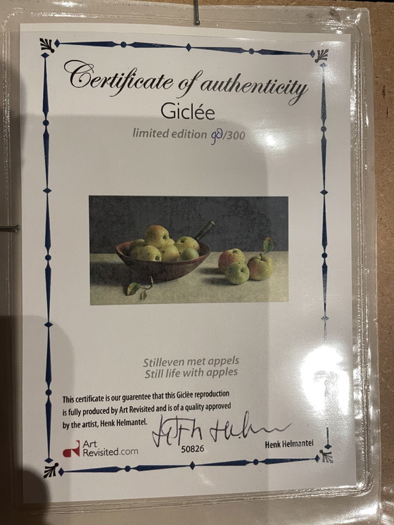 Image 1 of Henk Helmantel, Giclee-Äpfel