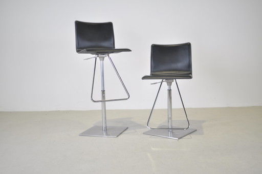 2x Cattelan Italia Toto Barhocker