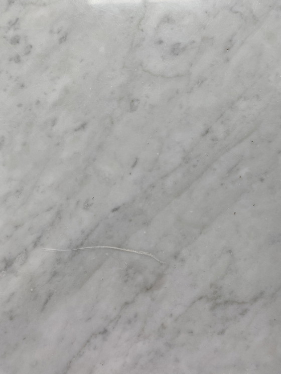 Image 1 of Runder Tisch aus Marmor - blau