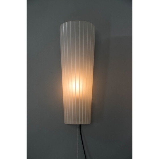 Image 1 of Wandlampe aus Glas, Europa 1970er Jahre
