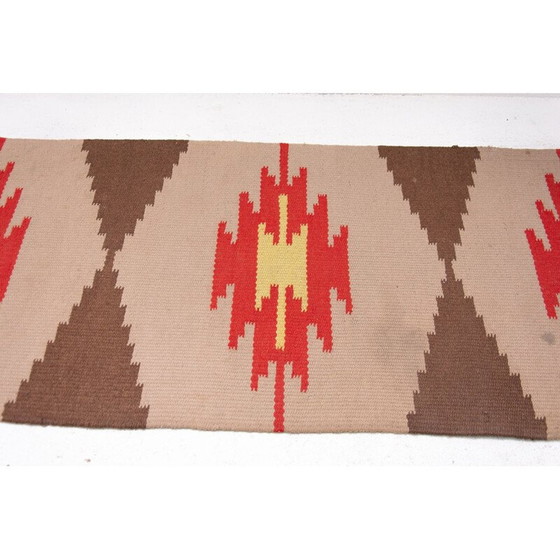 Image 1 of Mid Century Modern Teppich Kelim 1960er Jahre