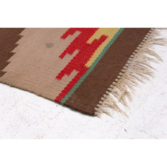 Image 1 of Mid Century Modern Teppich Kelim 1960er Jahre