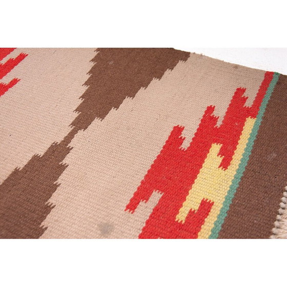 Image 1 of Mid Century Modern Teppich Kelim 1960er Jahre