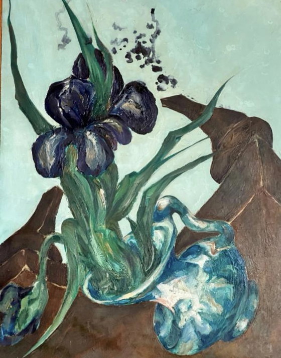 Image 1 of Pietro Sarto, Schweiz 1930. Nature Morte, Stillleben von 1965, Aquarell.