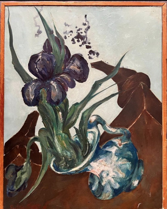 Image 1 of Pietro Sarto, Schweiz 1930. Nature Morte, Stillleben von 1965, Aquarell.