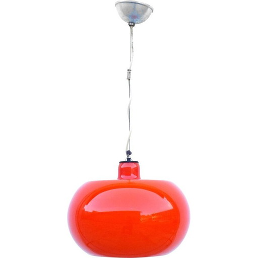 Wandleuchte aus Glas von Alessandro Pianon Lumenform Italien 1960