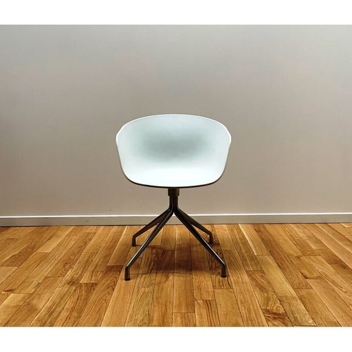 Vintage-Sessel aus Kunststoff und Aluminium von Hee Welling