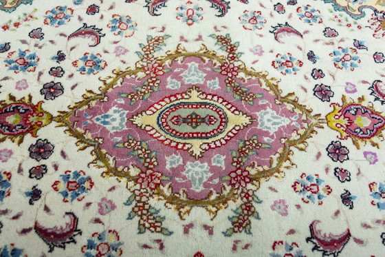 Image 1 of Handgeknüpfter Tabriz 50 Raj Mit Seide – 87 X 60 Cm