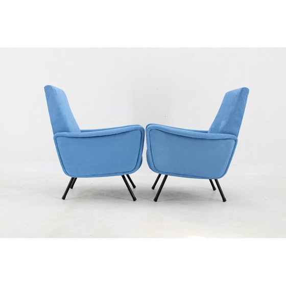 Image 1 of Paar italienische Vintage-Sessel, 1960er Jahre