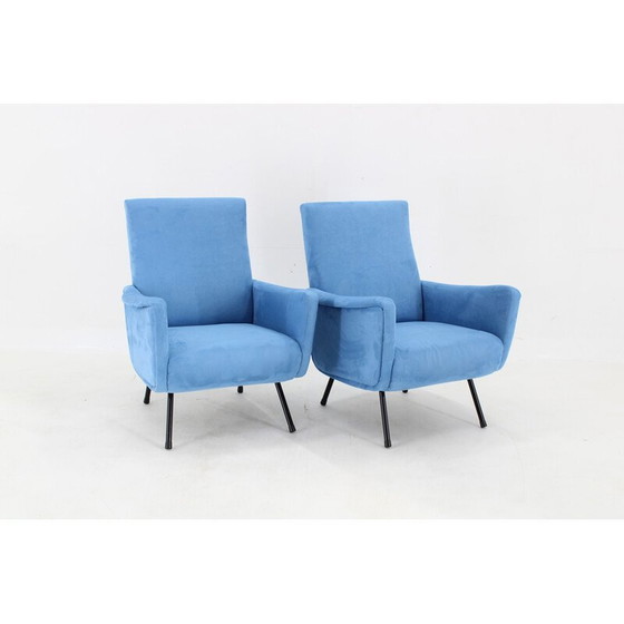 Image 1 of Paar italienische Vintage-Sessel, 1960er Jahre