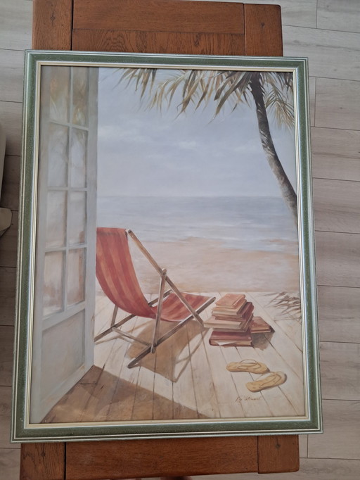 Lithografie - Fabrice De Villeneuve - Ocean View