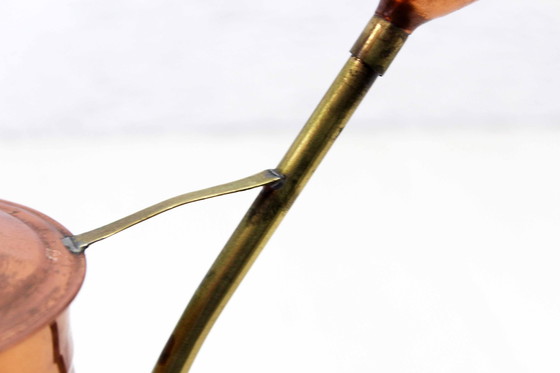 Image 1 of Vintage Gießkanne Aus Kupfer Und Messing