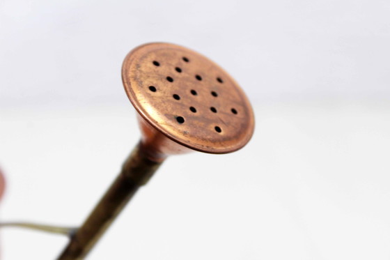 Image 1 of Vintage Gießkanne Aus Kupfer Und Messing