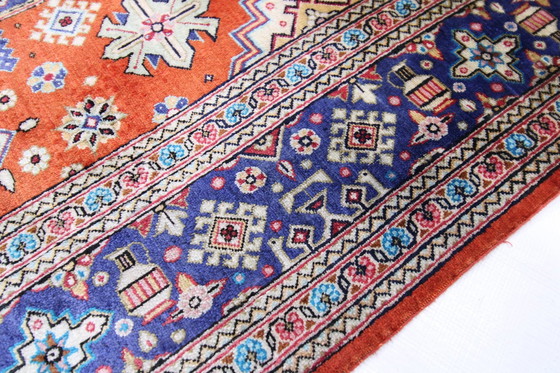 Image 1 of Original Perserteppich Qom/Ghom Reine Seide 123 X 80 Cm Top Zustand