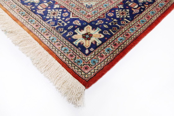 Image 1 of Original Perserteppich Qom/Ghom Reine Seide 123 X 80 Cm Top Zustand