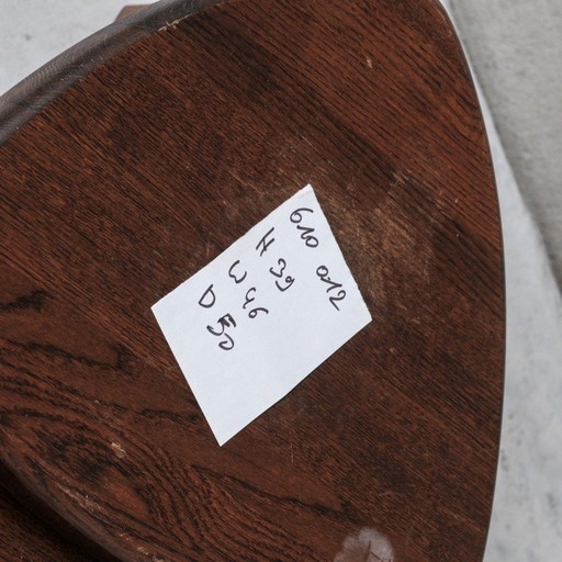 Vintage Nisttische in Eiche, Frankreich 1970er