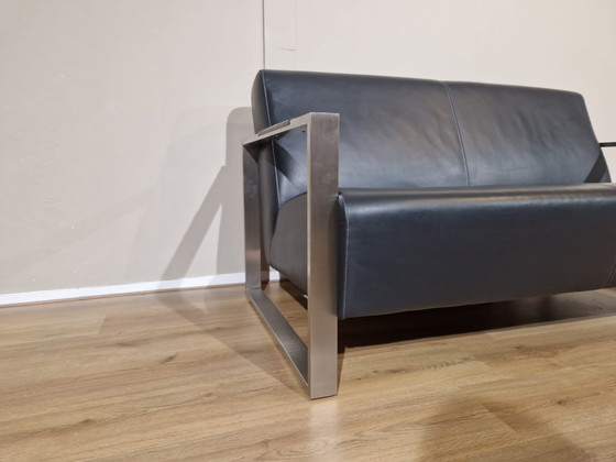 Image 1 of Montel Apple 2-Sitzer Sofa Anthrazit Leder Design