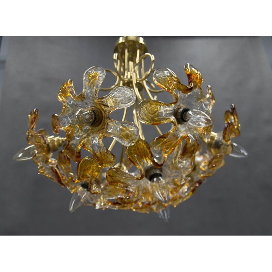 Image 1 of Vintage-Kronleuchter aus Muranoglas, Italien 1990er Jahre