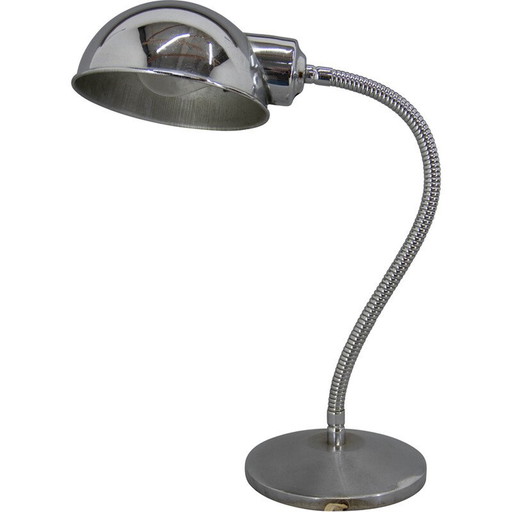 Vintage-Tischlampe mit flexiblem Schirm, 1940er Jahre