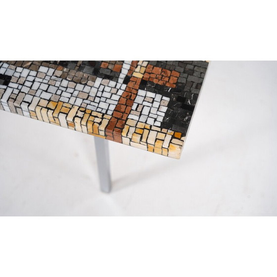 Image 1 of Vintage-Mosaik-Couchtisch, 1970