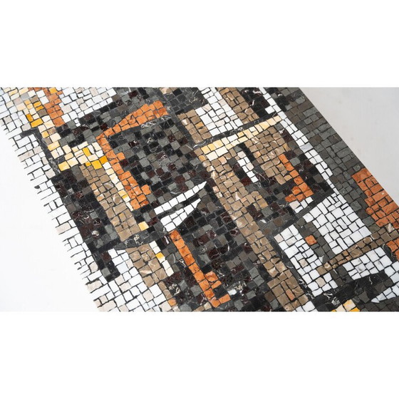 Image 1 of Vintage-Mosaik-Couchtisch, 1970