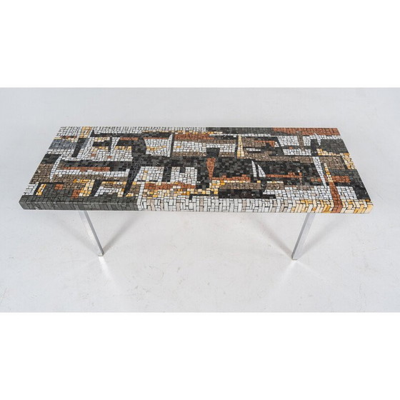 Image 1 of Vintage-Mosaik-Couchtisch, 1970